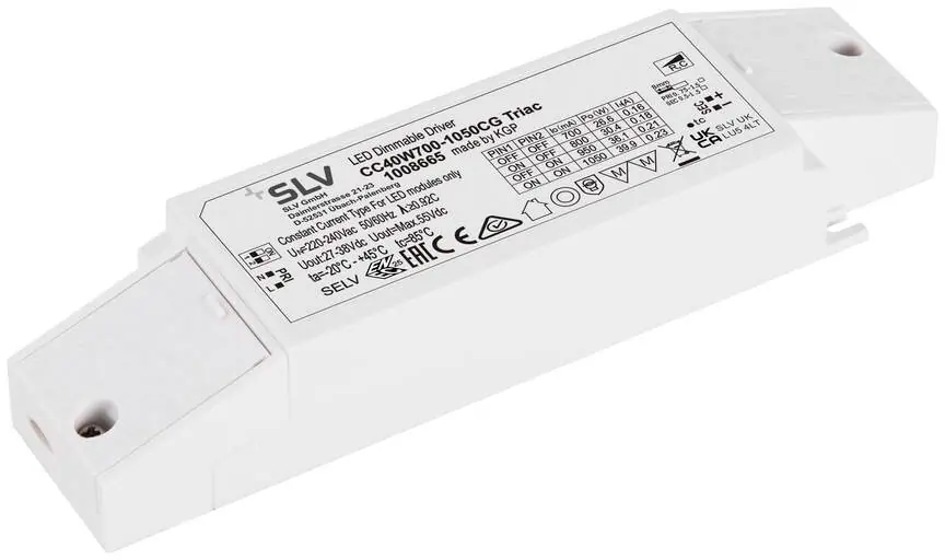 SLV LED Treiber 40W, 700-1050mA, PHASE Angebot