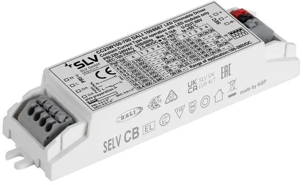 SLV LED Treiber 23W, 100-700mA, DALI Zertifiziert