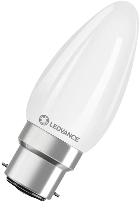 LEDVANCE LED CLASSIC B DIM P 4.8W 827 FIL FR B22D Echt