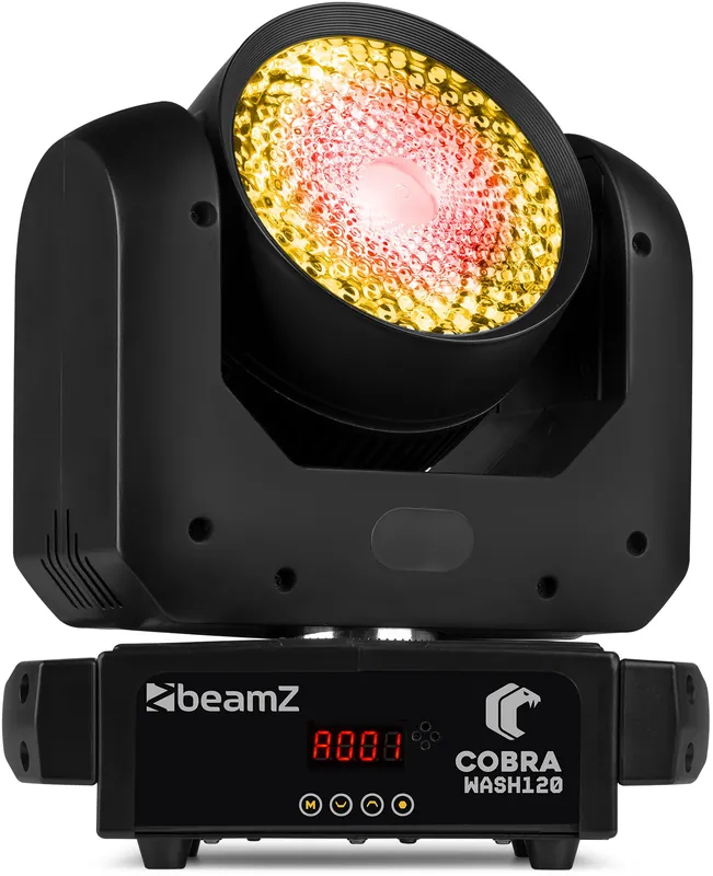 beamZ Cobra Wash120 LED Moving Head mit LED Ring Meistverkauft