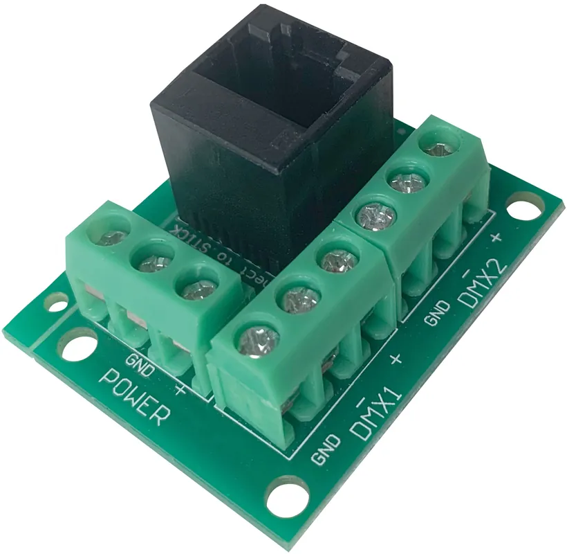 NICOLAUDIE ARCHITECTURAL RJ45-Adapter für Schraubklemmen für die Nicolaudie Stick-Serie Begrenztes Angebot