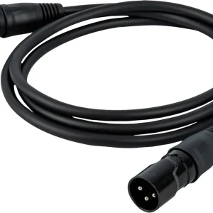DAP-Audio FLR73 – IP65 DMX/AES-EBU XLR/M 3P auf XLR/F 3P Rean RCX3 Serie 1,5 m Echt
