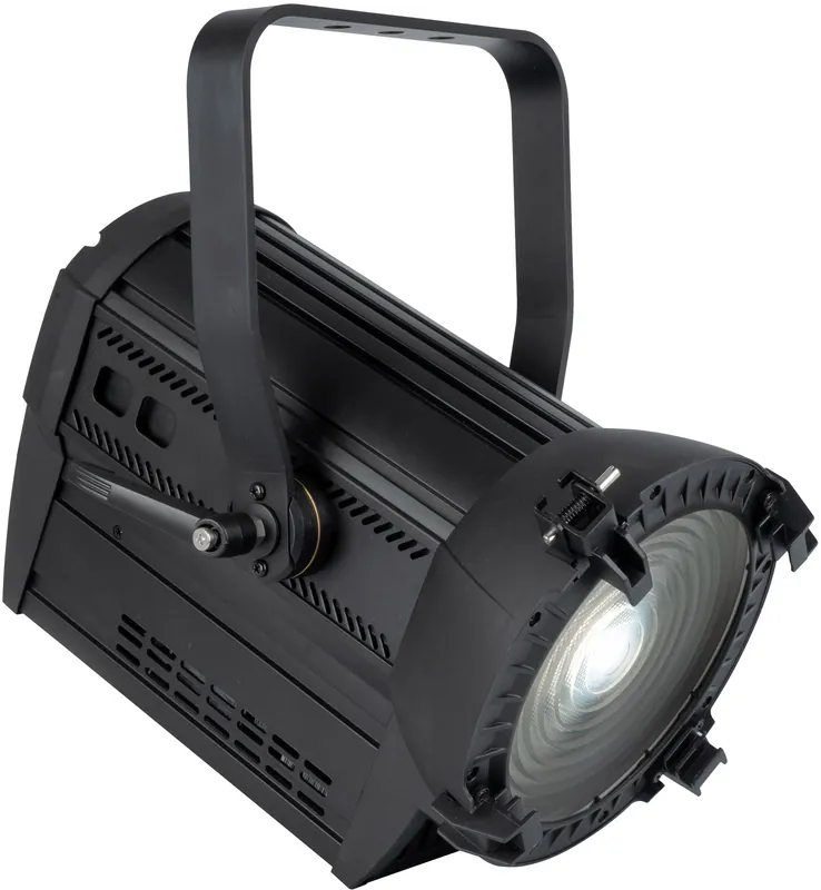 Kostenloser Versand SHOWTEC Performer Fresnel 2200 DDT Kompakt 300 W Warmweiß Theater-LED-Fresnel – 3200 K