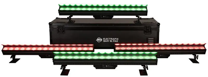 ADJ ElectraPix Bar 16 Pak LED-Bar Set Knallerangebot