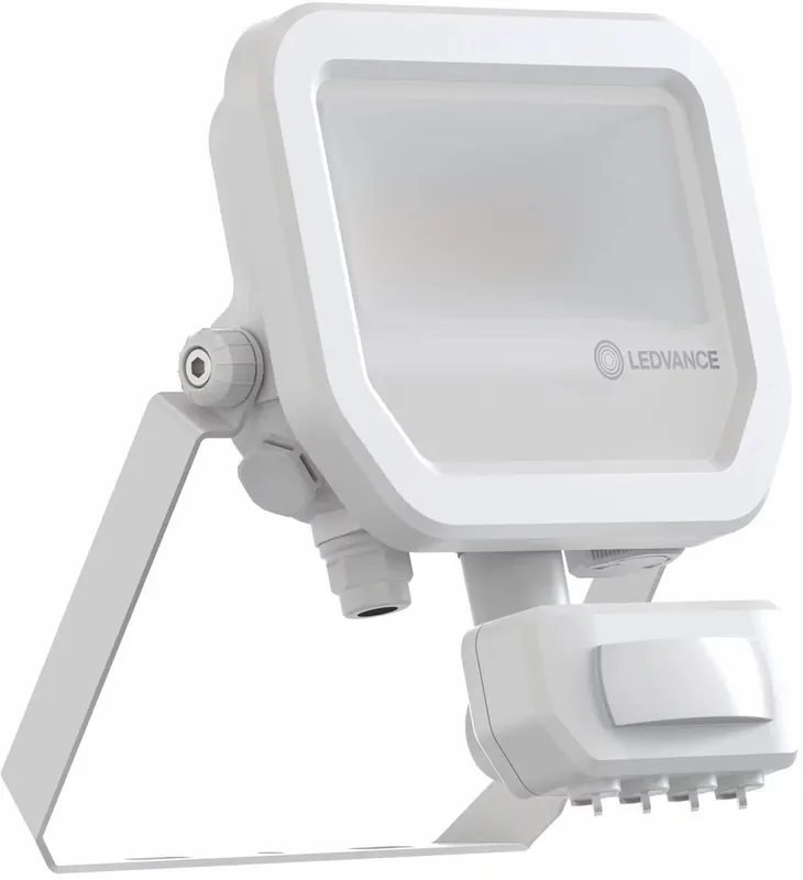 LEDVANCE FLOODLIGHT SENSOR FL 10 SN P 8W 1K2LM 830 PS SY100 WT Zertifiziert