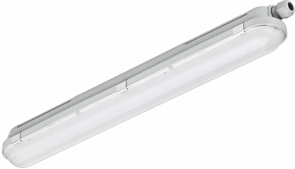 Aktuell PHILIPS CoreLine Feuchtraumleuchte,62 W, L1500mm, 8000lm, 4000K, DALI, breiter Lichtstrahl,matt,IP65