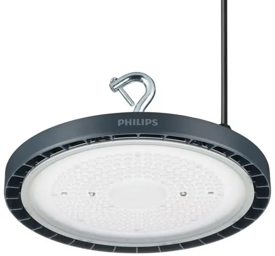 PHILIPS CoreLine Highbay Gen5, 67 W, 10500 lm, 4000 K, breiter Lichtkegel, IP65, IK08 Schneller Versand