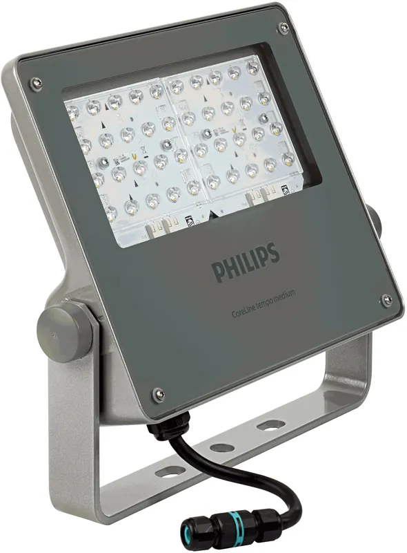 Mega-Angebot PHILIPS Coreline tempo medium, Flutlicht, 90 W, 12000 lm, 4000 K, CRI70, symmetrisch, IP66