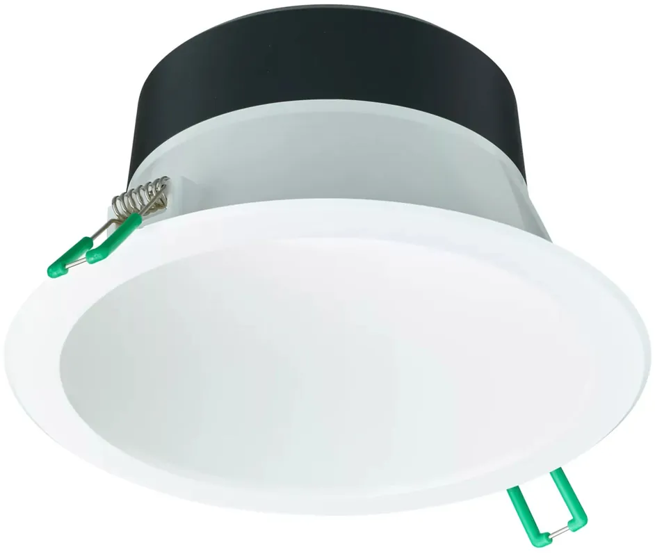 PHILIPS CoreLine Downlight gen5, 10,7 W, D150 mm, 1200 lm, 4000 K, DALI, weißer Reflektor, IP20 Markenware
