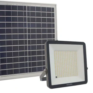 Aktuell PHILIPS LED-Flutlichtstrahler Solar, 13 W, 1820 lm, 4000 K, CRI80, IR-Fernbedienung, symmetrisch