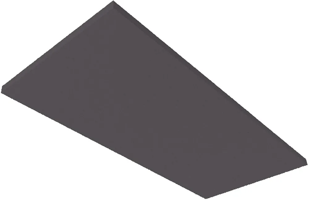 Rabatt ISOLED Akustikabsorber H25 für Leuchtenrahmen mit Innenformat 500x1192mm, anthrazit