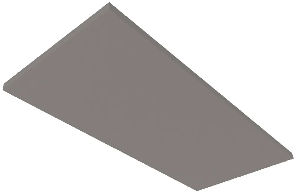 ISOLED Akustikabsorber H25 für Leuchtenrahmen mit Innenformat 500x1192mm, grau Knallerangebot