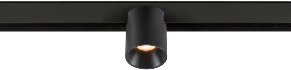 Beliebt SLV FIXT-IT!, 48V, DALI, rund, Surface mounted track, Spot, 2700K, 6.6 W, 36°, schwarz / schwarz