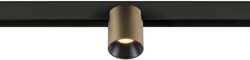 Mega-Angebot SLV FIXT-IT!, 48V, DALI, rund, Surface mounted track, Spot, 3000K, 6.6 W, 36°, bronze / schwarz