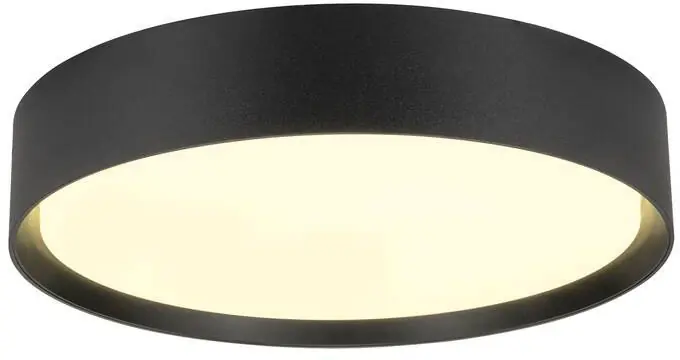SLV DECONA 30 CL, PHASE, Deckenaufbauleuchte, rund, 3000/4000K, 17 W, schwarz Direkt Vom Hersteller