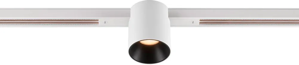 SLV FIXT-IT!, 48V, DALI, rund, Standard track, Spot, 2700K, 6.6 W, 36°, weiß / schwarz Rabatt