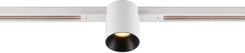 Geprüft SLV FIXT-IT!, 48V, DALI, rund, Standard track, Spot, 3000K, 6.6 W, 36°, weiß / schwarz