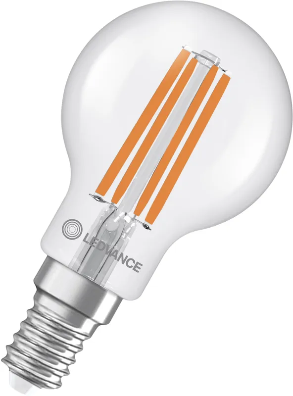 LEDVANCE LED Classic P 60 Glühfaden Energieeffizienzklasse A S 3,8 W 827 Klar E14 Sofort Bestellen