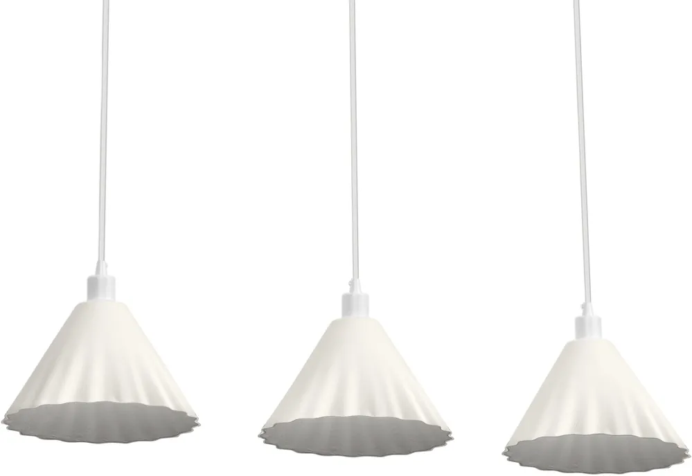 LEDVANCE Decor Pulp Pendelleuchte 3XE14 Weiß Abverkauf