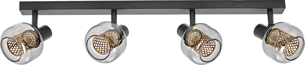 Saisonangebot LEDVANCE Decor Spot Firefly 4X2,8W 827 E14 Schwarz
