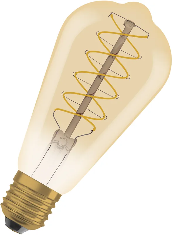 Mega-Angebot OSRAM Vintage 1906 Edison 37 Glühfaden DIM 4,8 W 822 Gold E27