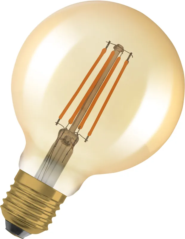 OSRAM Vintage 1906 Globe 95 55 Glühfaden DIM 6,5 W 824 Gold E27 Garantierte Lieferung