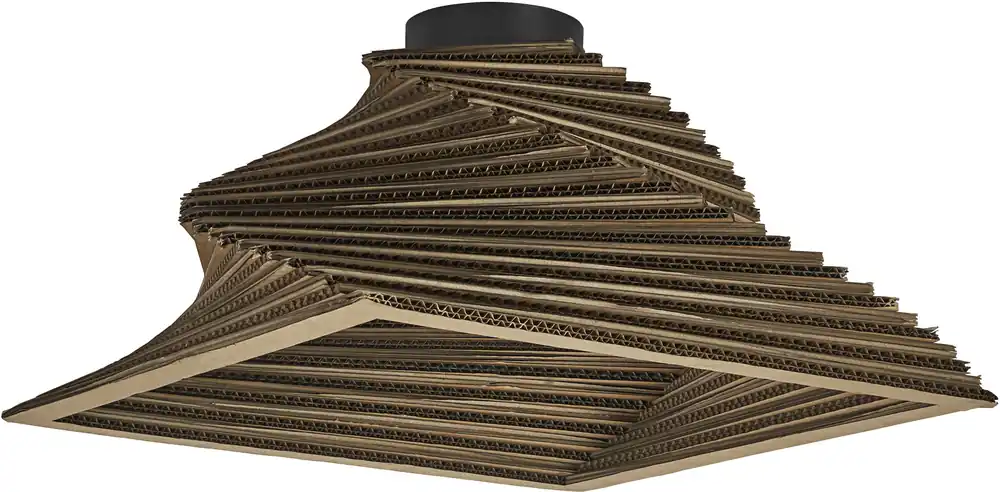 LEDVANCE Decor Karton Quadratisch Deckenleuchte E27 Braun Nur Heute