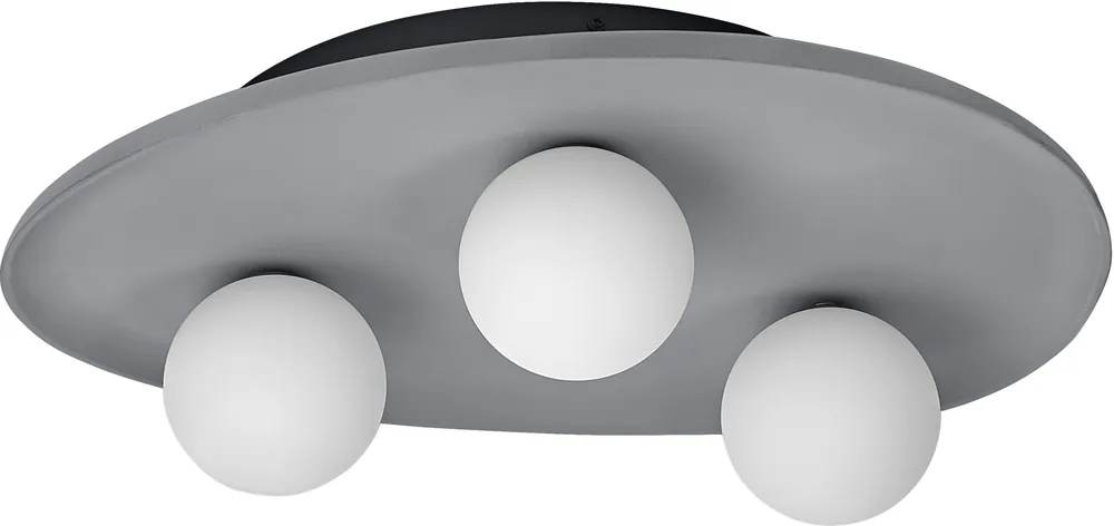 LEDVANCE Decor Concrete Nest Deckenleuchte 3XG9 Grau Beliebt