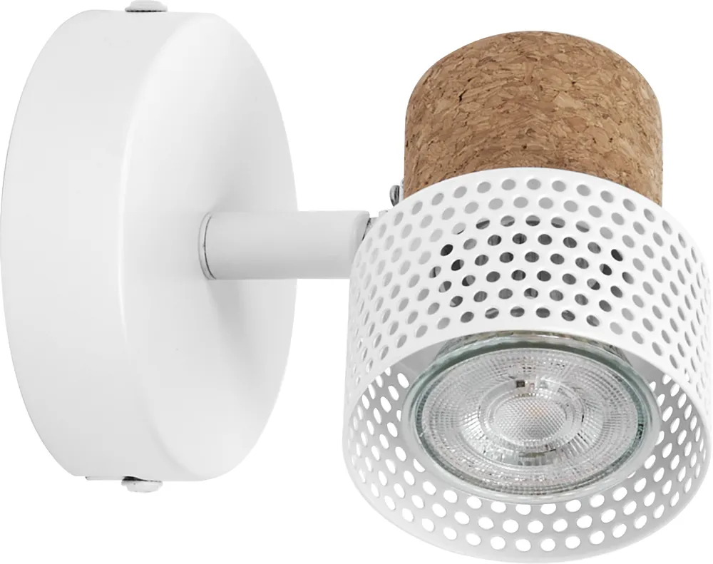 Kostenloser Rückversand LEDVANCE Decor Spot Cork GU10 Weiß 1x3,4W 927 DIM
