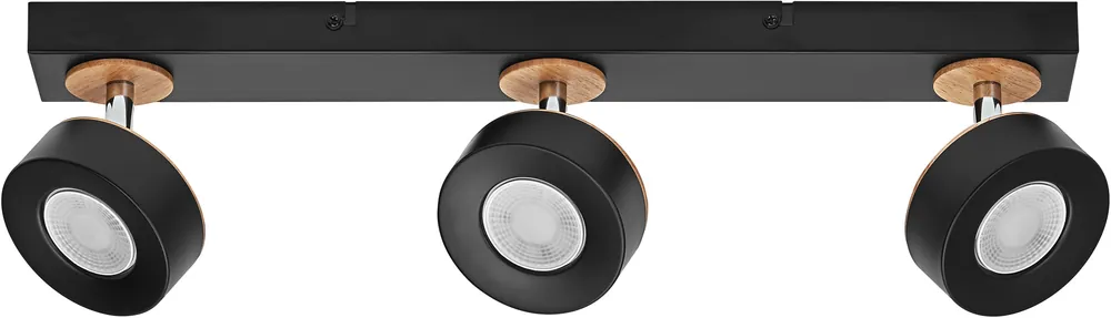 LEDVANCE Decor Spot Pluto Schwarz 3 Spot Schneller Versand