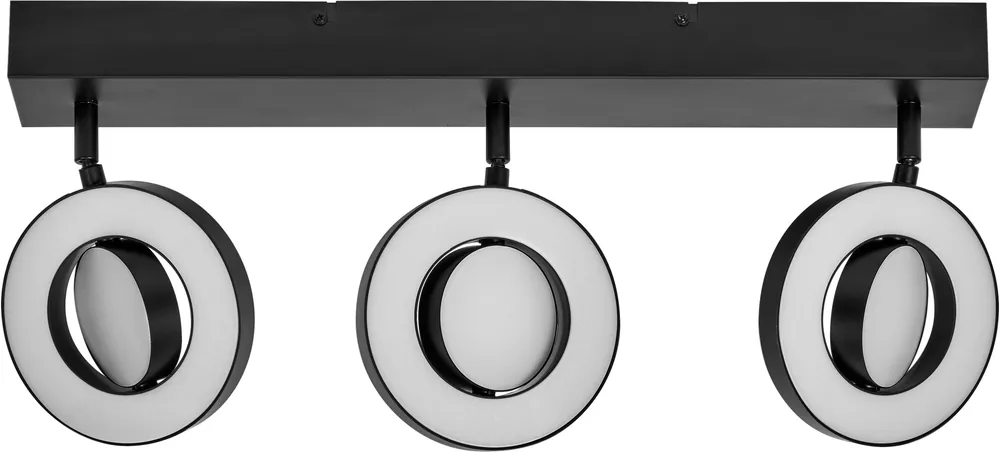 LEDVANCE Decor Spot Saturn CLICK-CCT Schwarz 3 Spot Markenware