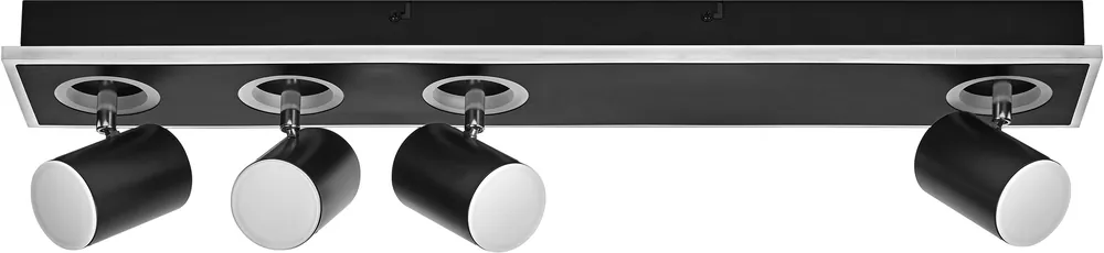 LEDVANCE Decor Spot Mars CLICK-SELECT Schwarz 4 Spot Highlight