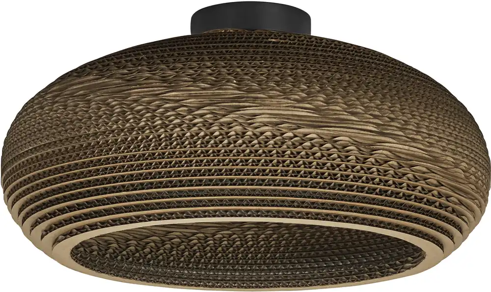 Schnäppchen LEDVANCE Decor Karton-Deckenpendelleuchte E27 Braun