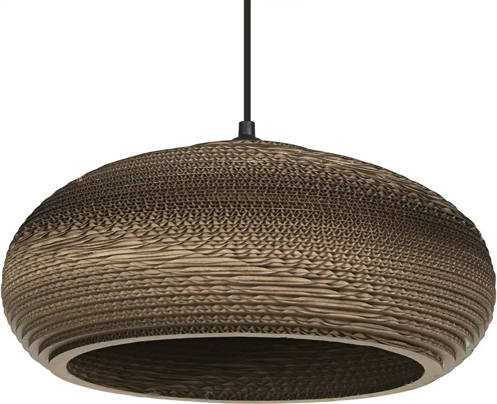 Bestpreis LEDVANCE Decor Karton-Pendelleuchte E27 Braun