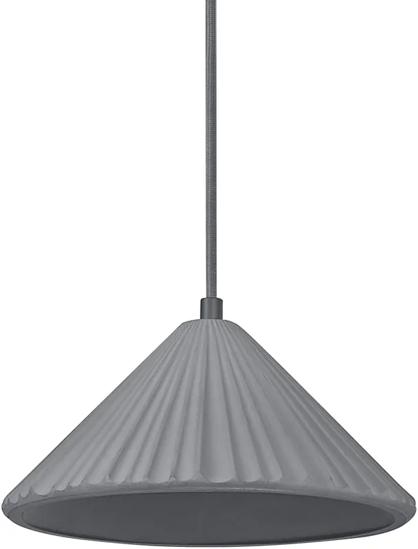 Preiswert LEDVANCE Decor Betonpyramide Pendelleuchte E27 Dunkelgrau
