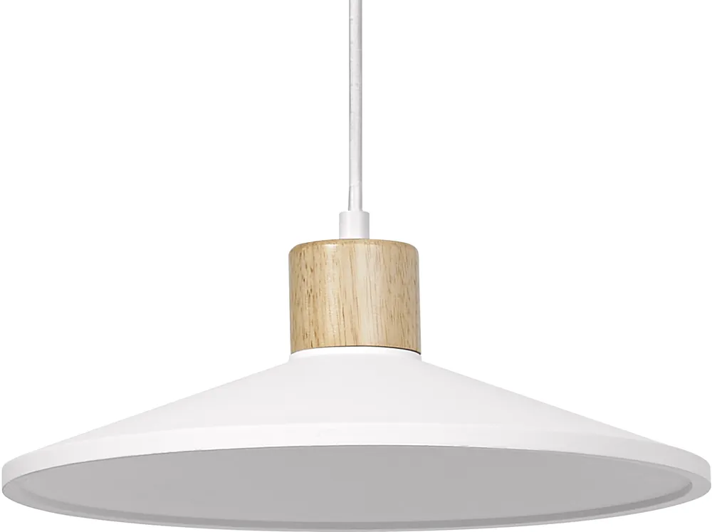 Kostenloser Rückversand LEDVANCE Decor Plaster Holz Pendelleuchte 320 mm E27 Weiß