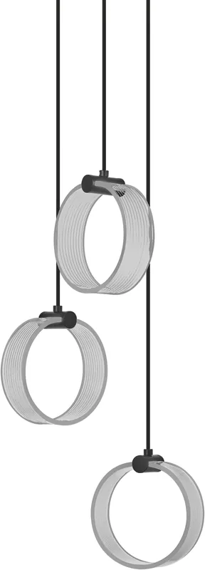 Beliebt LEDVANCE Decor Circle 3XPendant PL 20W Click CCT Schwarz