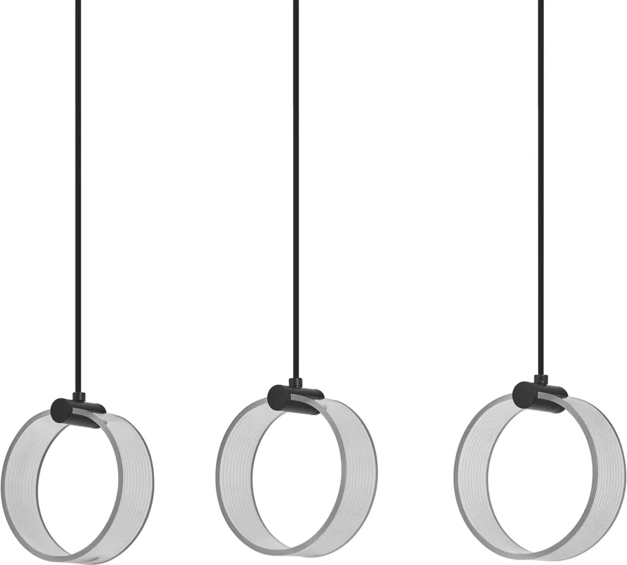 Sichere Zahlung LEDVANCE Decor Circle 3XPendant LN 20W Click CCT Schwarz