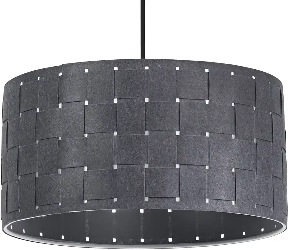 Sale LEDVANCE Decor Filzgewebe Pendelleuchte 380 mm E27 Dunkelgrau