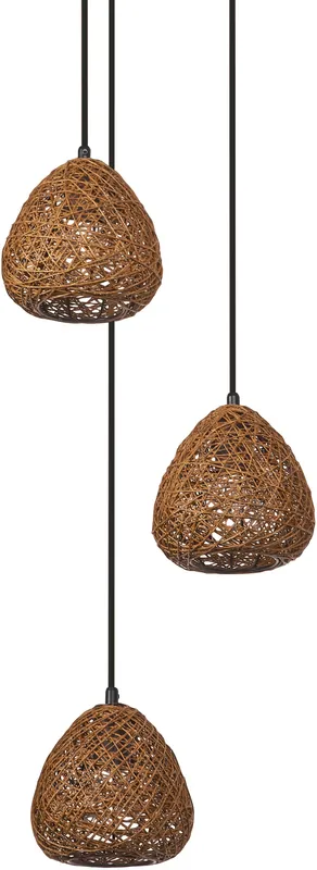 Preisknaller LEDVANCE Decor Papier-Pendelleuchte 3XE27 Beige