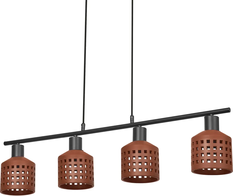 Garantierte Lieferung LEDVANCE Decor Clay Pendelleuchte LN 4XE27 Braun