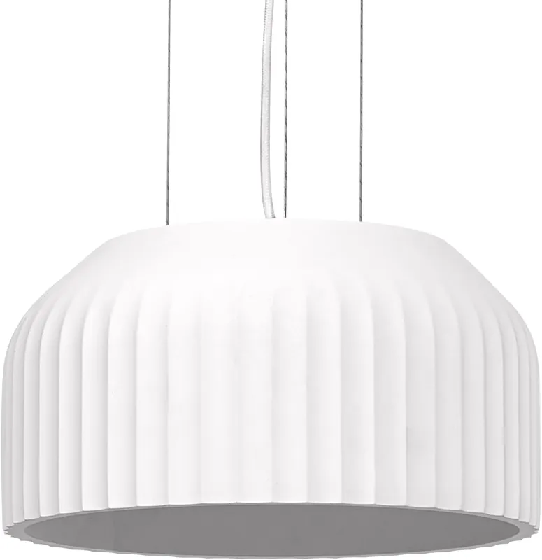 LEDVANCE Decor Plaster Routes Pendelleuchte 300 1XE27 Weiß Sonderangebot