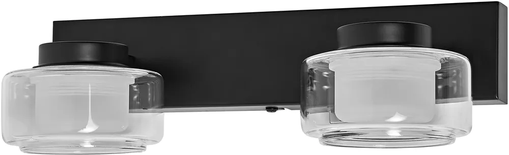 Expressversand LEDVANCE Orbis Flame 2X5,5W Click CCT IP44 Schwarz