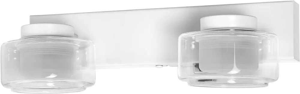 Bestpreis LEDVANCE Orbis Flame 2 x 5,5 W Click CCT IP44 Weiß