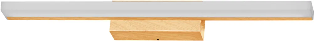 Finale Aktion LEDVANCE Orbis Spiegel 60 cm, klickbar, CCT-dimmbar, IP44, Holzoptik