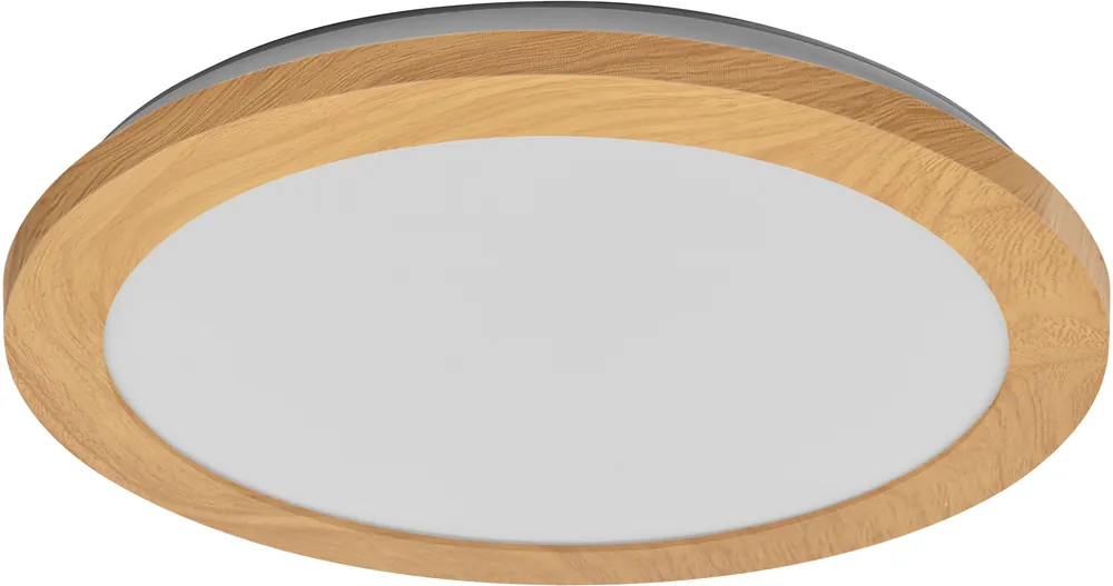 Nur Für Kurze Zeit LEDVANCE Orbis Disc 30 cm 22 W Click CCT IP44 Holzdekor