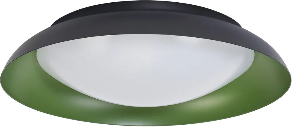 LEDVANCE Orbis Platte 430 mm 35 W 830 Click DIM Schwarz und Grün Garantierte Lieferung