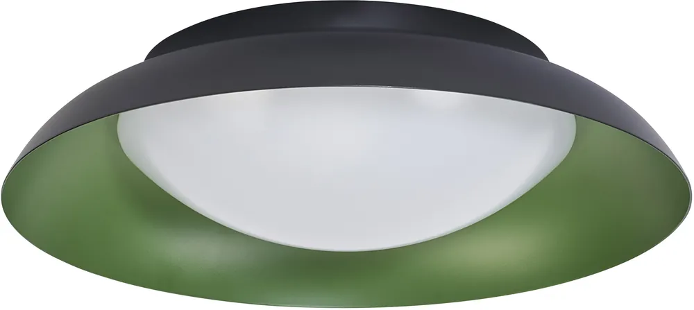 Abverkauf LEDVANCE Orbis Platte 310 mm 19 W 830 Click DIM Schwarz und Grün