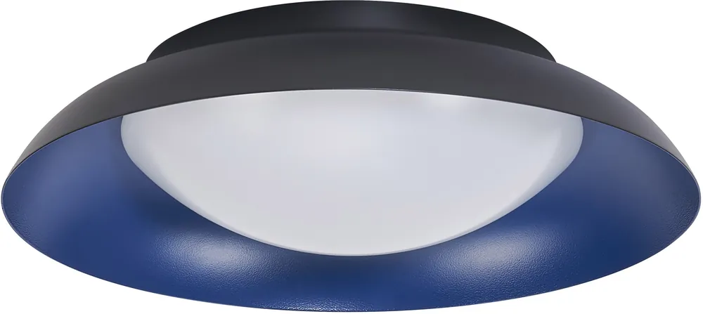 Beliebt LEDVANCE Orbis Platte 310 mm 19 W 830 Click DIM Schwarz und Blau