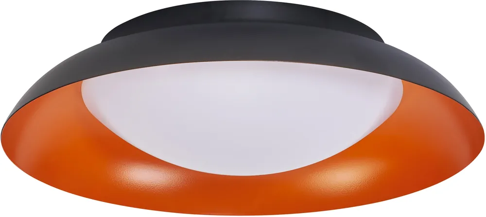 Top-Angebot LEDVANCE Orbis Platte 310 mm 19 W 830 Click DIM Schwarz und Orange